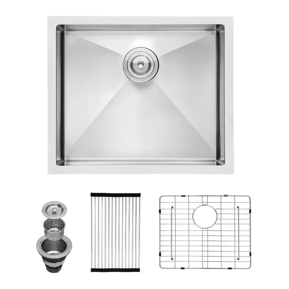 23 Inch Undermount Stainless Steel Kitchen Sink 23X18X10 Inches lordear
