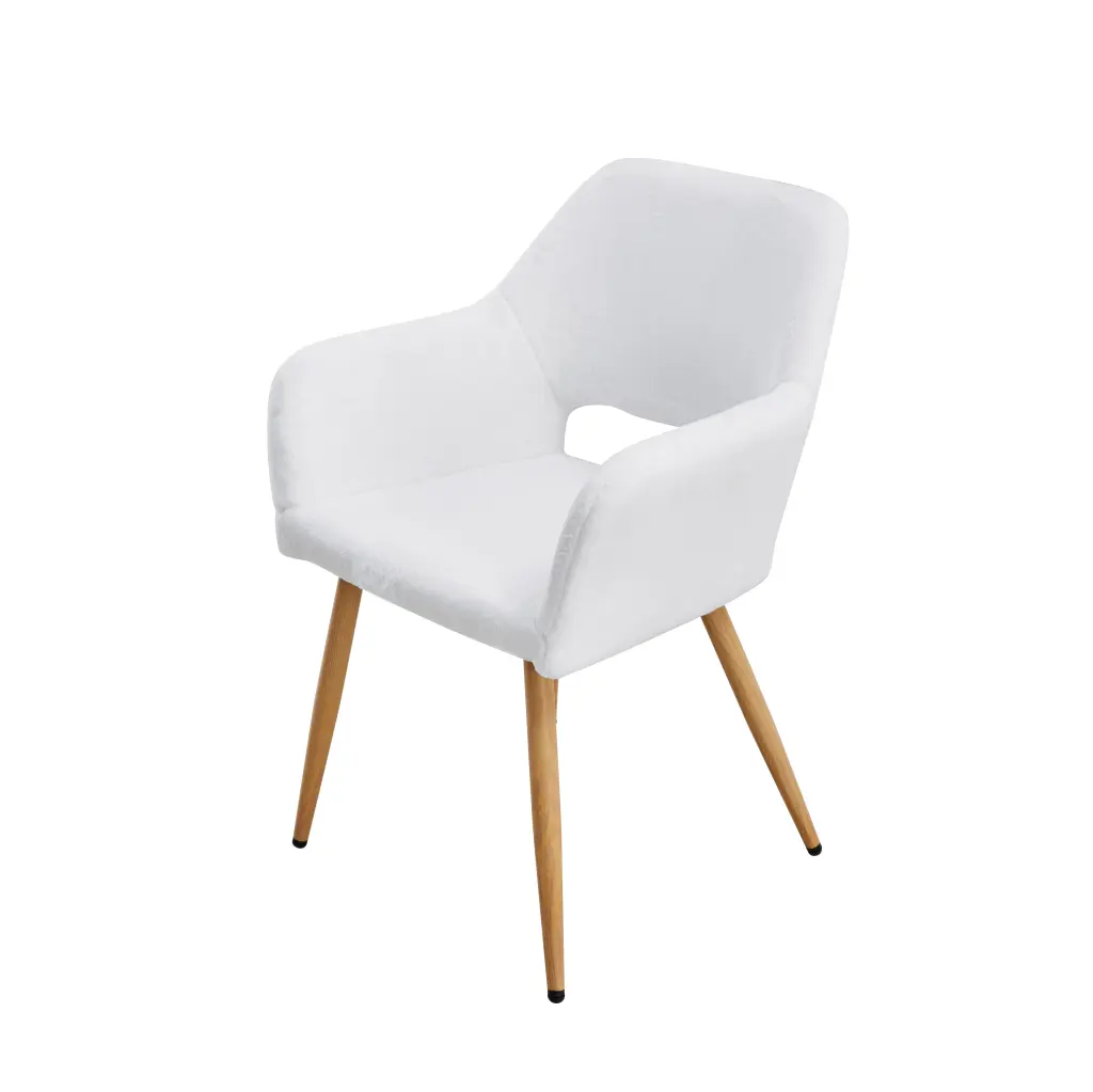 Cr 43 Matte White Fabric Modern Upholstery Material d-n furniture