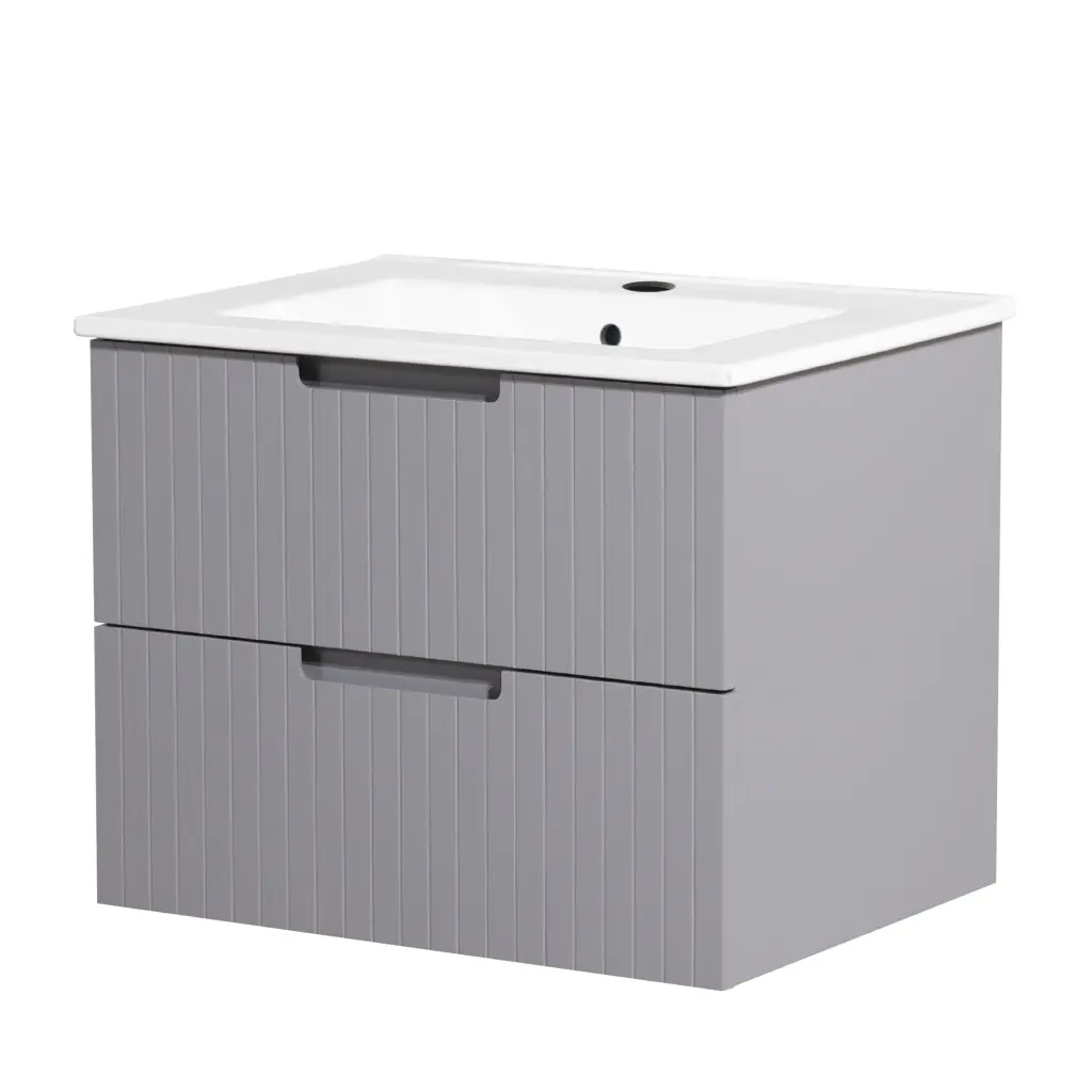 24 Inch Floating Bathroom Vanity Ceramic Sink Modern Bath Storage like it