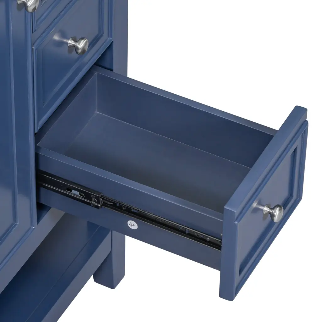 36 Inch Bathroom Vanity Sink Combo One Cabinet and Three Drawers Solid Wood rnb