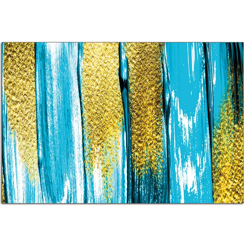 Oppidan Home Abstract Waterfall 32H X 48W Multicolor Acrylic Wall Art furnings