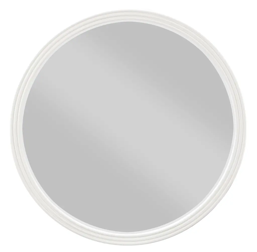 Maintenancena Mirror White Brown Finish BD02029 Brown White Wood acme onsite store