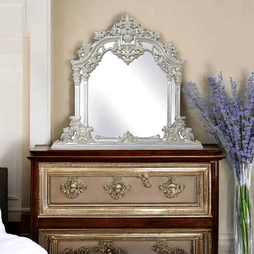 Sandoval Mirror Champagne Finish Bd01489 Champagne Pu acme onsite store