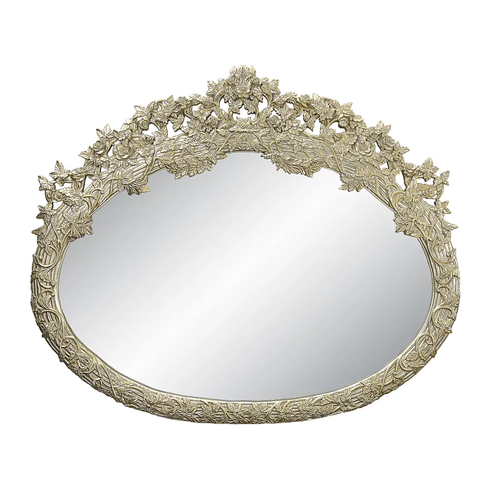 Sorina Mirror Antique Gold Finish Bd01243 Gold MDF Wall Decor acme onsite store