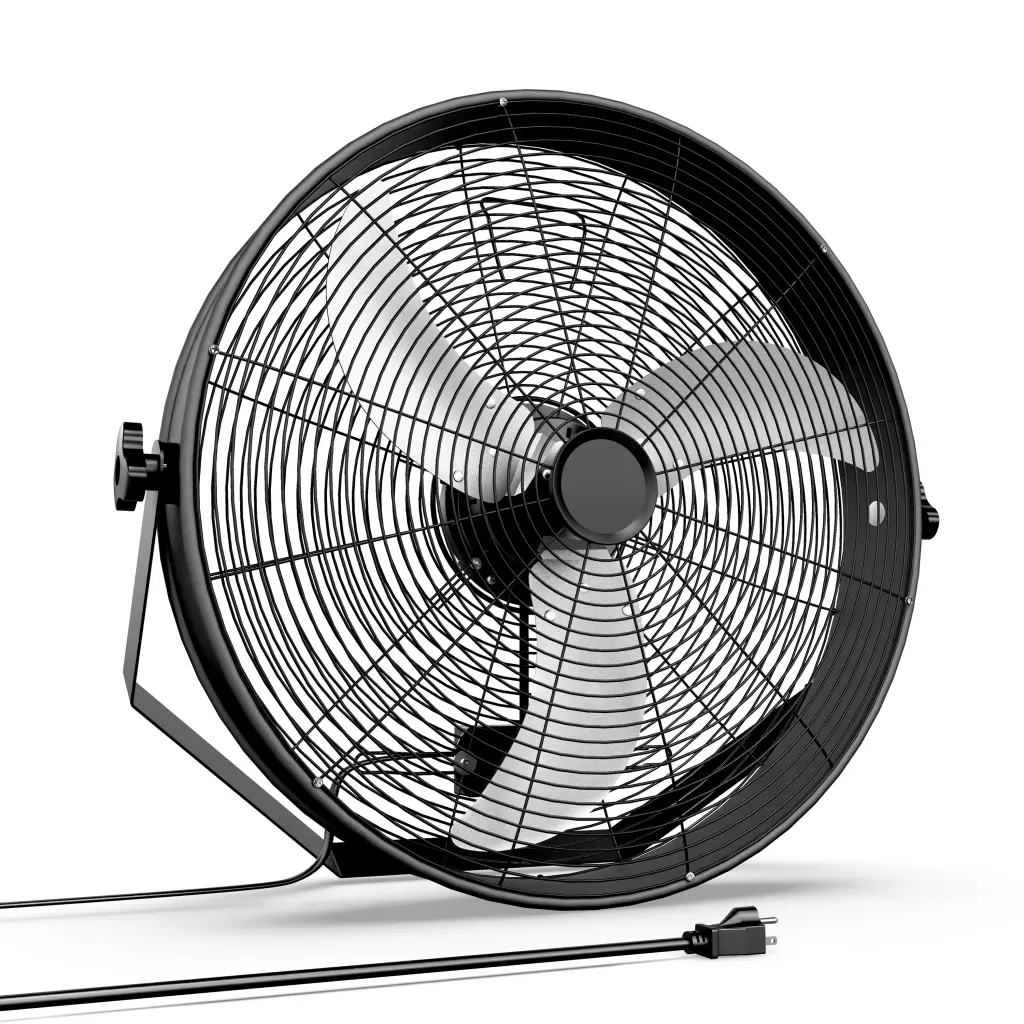 Infinipower 20 Inch High Velocity Wall Mount Fan Rack 3 Speed Industrial w1134dhs