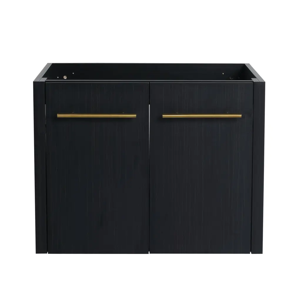 24 Inch Wall Mounted Bathroom Vanity Cabinet Body Only No Top Sink Included g-lemon