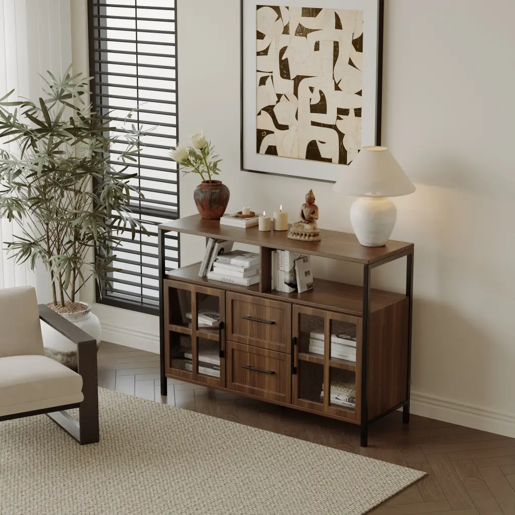Living Room Shelves Two Storage Rooms Storage Box Modern Kitchen Organizer Wall Shelf changhengwood