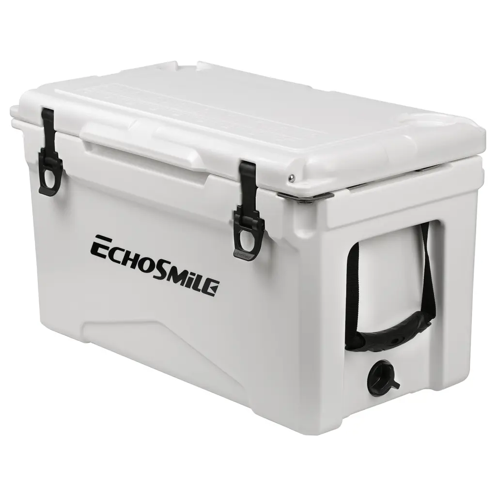 40Qt White Warming Box White Polyethylene Food Storage Container rigmore