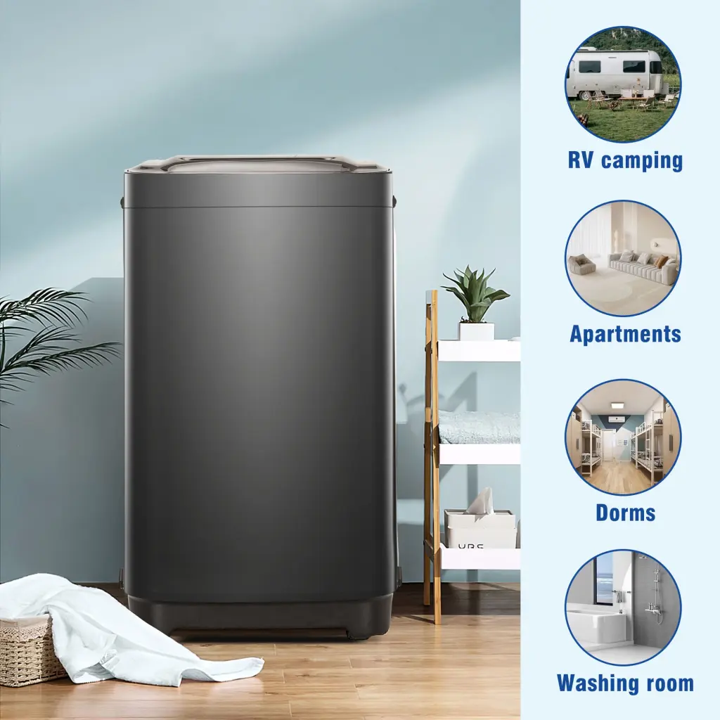 XQB50 2010 Travel-Friendly Home Automatic Washer 2.0 Cu.Ft. - Compact Portable Washing Machine ehome