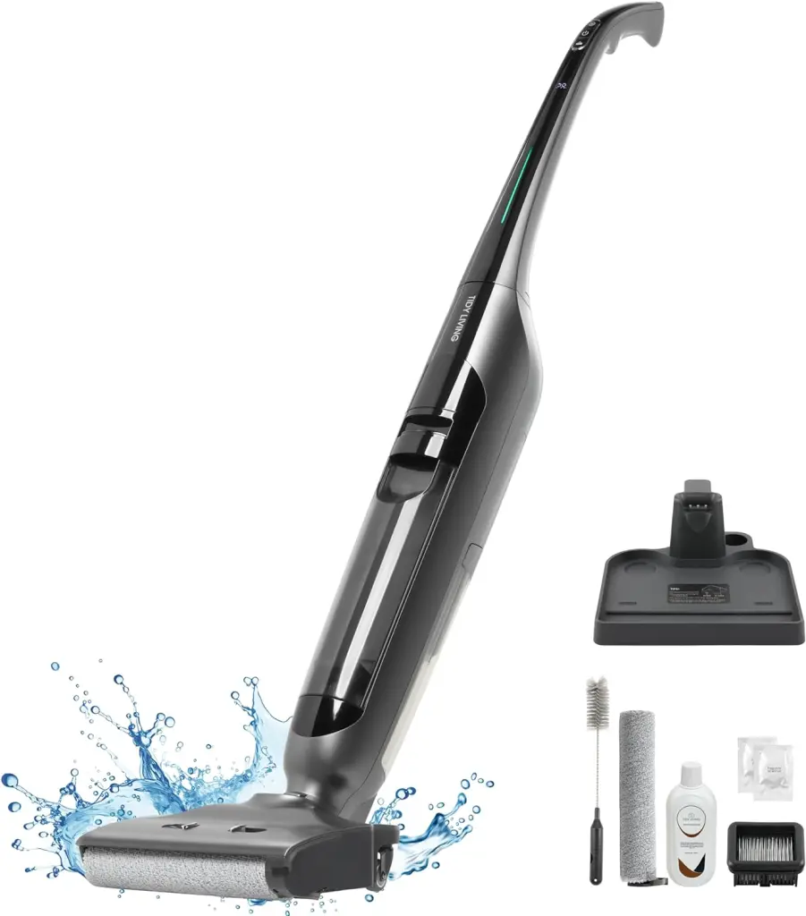 Wet Dry Vacuum Cleaner Home Cordless Vacuum and Mop Combo Self-Cleaning w1134dhs