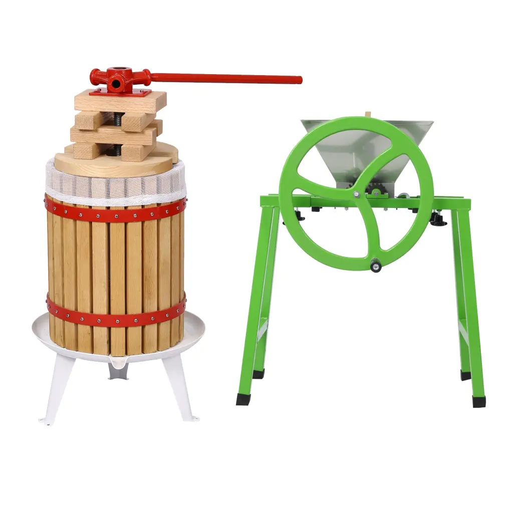 Fruit Wine Press and Crusher Filter Bag Apple Grape Berry Making g-h