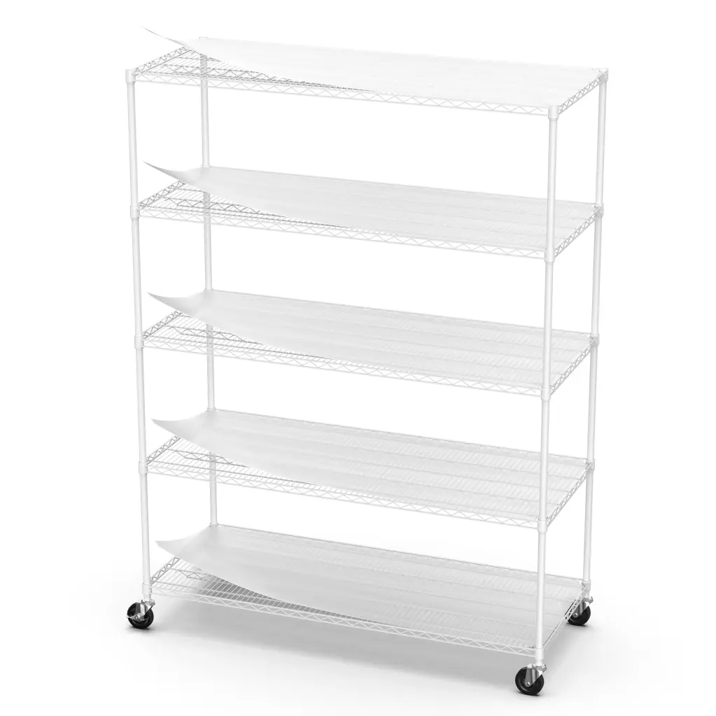 5 Tier 7500Lbs Heavy Duty Adjustable Storage Rack Metal Shelf Wire Shelving Unit like it